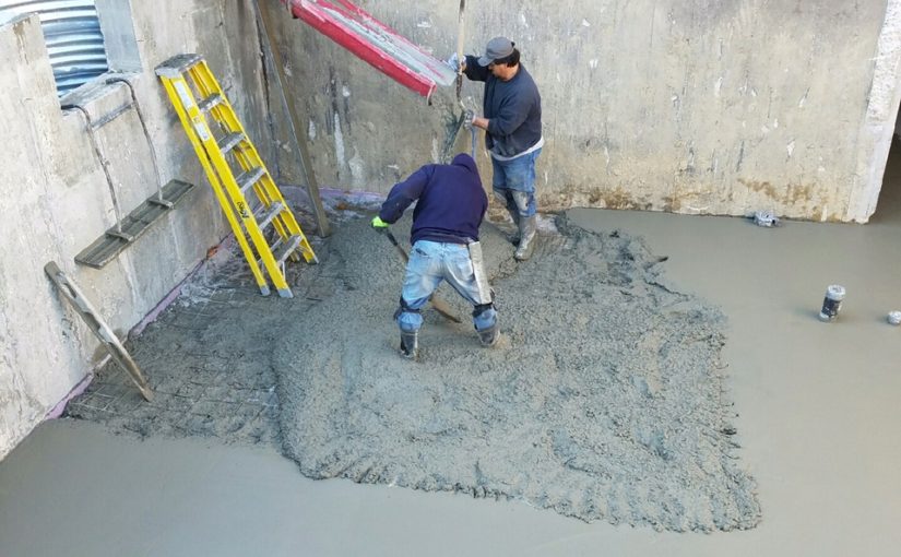 The Basement Floor Has Been Poured