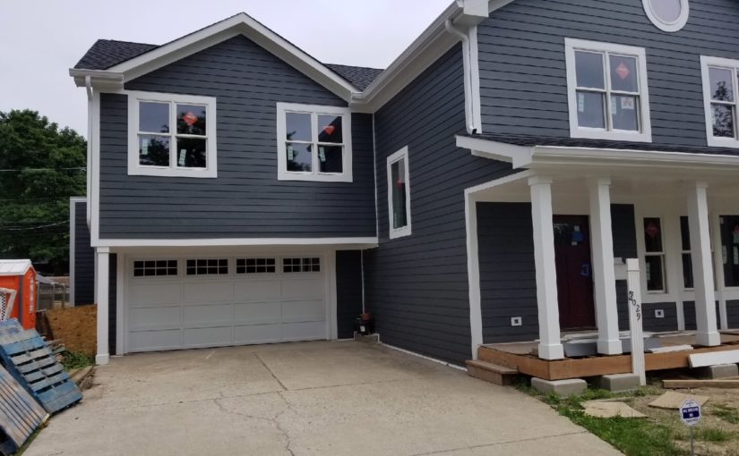 New Garage Doors Installed