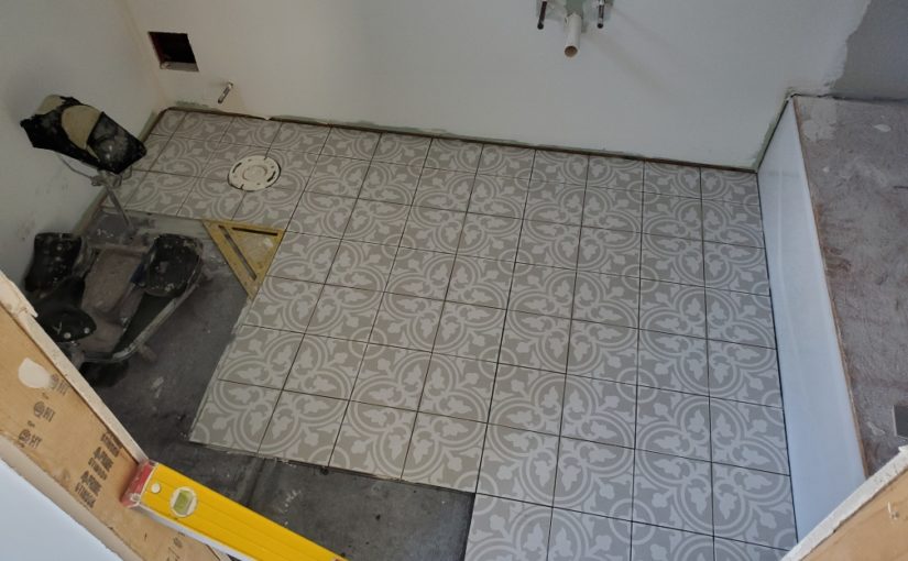 Tiling Has Begun